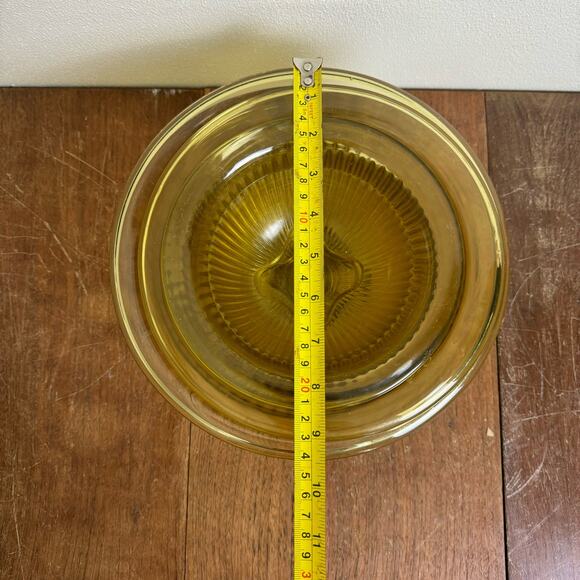 Federal Glass Set of 3 nesting yellow depression era Mixing serving bowls - Picture 6 of 6